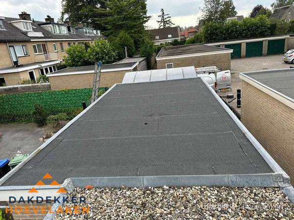 Dakinspectie plat dak na renovatie in Hoevelaken Dakinspectie plat dak na renovatie in Hoevelaken