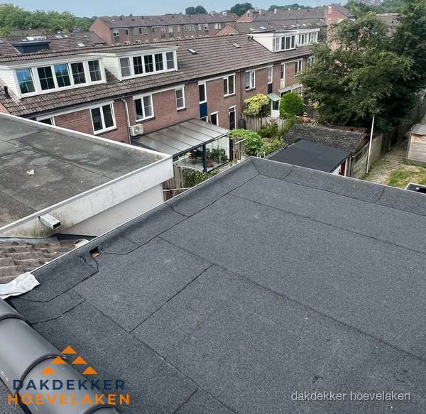 Dakinspectie plat dak aanbouw in Hoevelaken Dakinspectie plat dak aanbouw in Hoevelaken